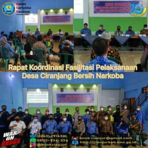 kegiatan Rapat Koordinasi dalam rangka Fasilitasi Ketahanan Keluarga Berbasis Sumber Daya Pembangunan Desa di Desa Ciranjang, Kec. Ciranjang Kabupaten Cianjur