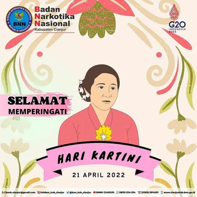 Selamat Memperingati Hari Kartini 21 April 2022.