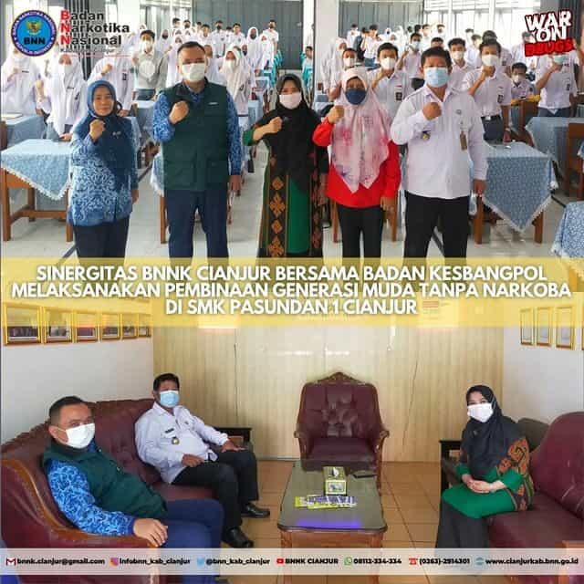 kegiatan Sosialisasi Generasi Muda Tanpa Narkoba.