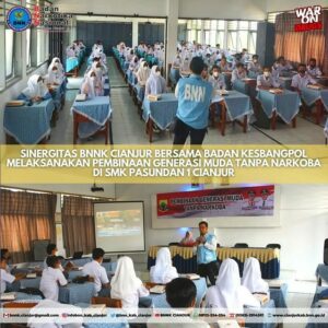kegiatan Sosialisasi Generasi Muda Tanpa Narkoba.
