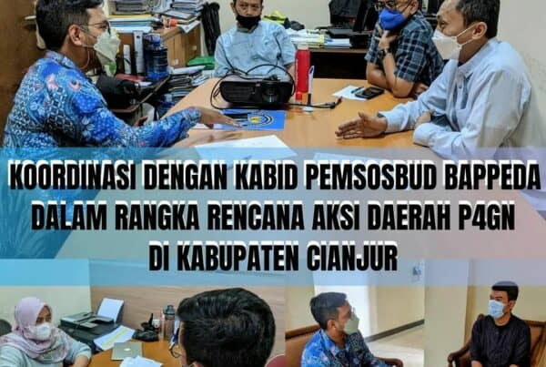 BNNK Cianjur Melaksanakan Koordinasi dengan Kabid Pemsosbud BAPPEDA Kabupaten Cianjur