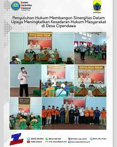 Penyuluhan Hukum Membangun Sinergitas Dalam Upaya Meningkatkan Kesadaran Hukum Masyarakat di Desa Cipendawa Penyuluhan Hukum Membangun Sinergitas Dalam Upaya Meningkatkan Kesadaran Hukum Masyarakat di Desa Cipendawa