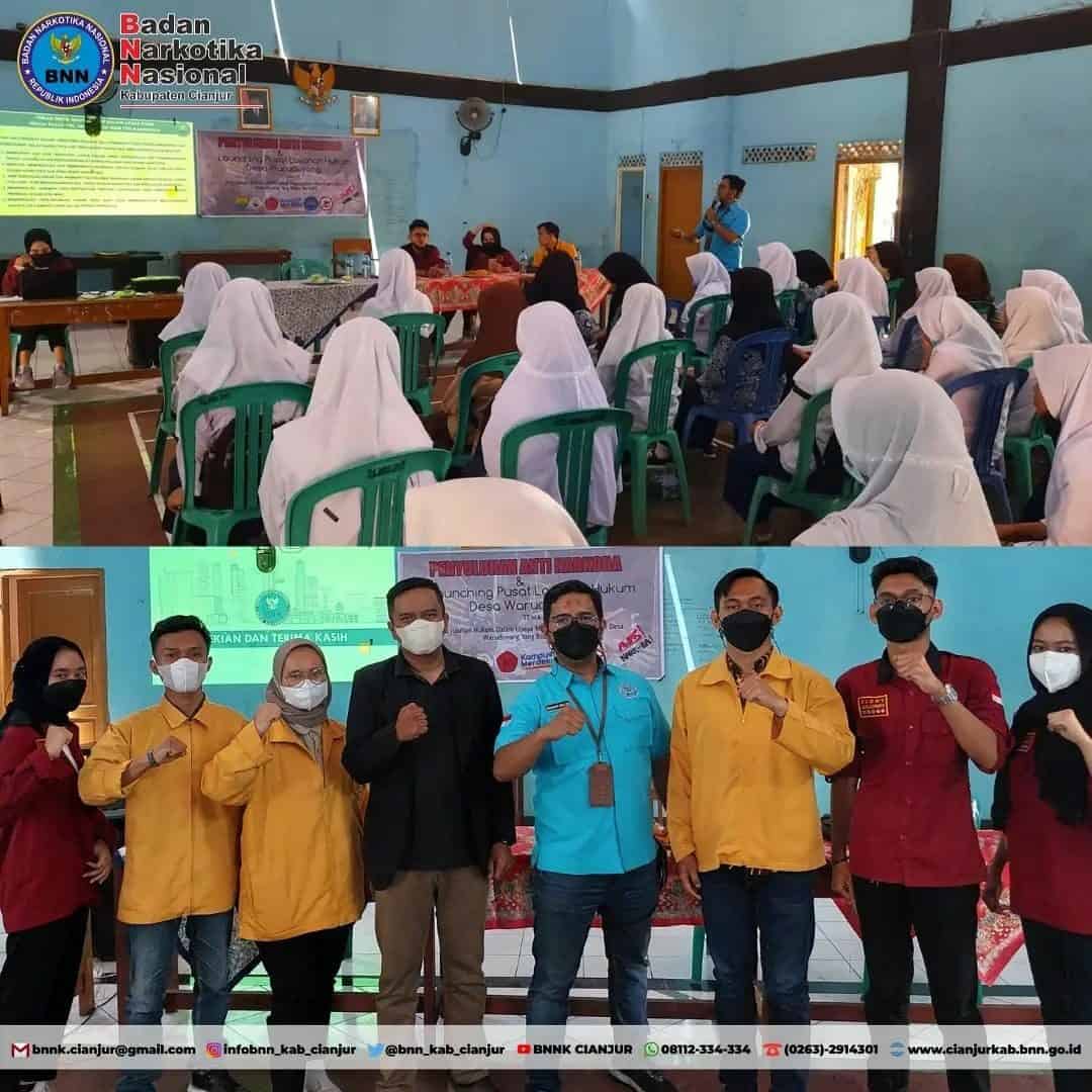 Penyuluhan Anti Narkoba Desa Warudoyong, Kecamatan Cikalongkulon dalam rangka Mewujudkan Kabupaten Cianjur Tanggap Ancaman Narkoba. Penyuluhan Anti Narkoba Desa Warudoyong, Kecamatan Cikalongkulon dalam rangka Mewujudkan Kabupaten Cianjur Tanggap Ancaman Narkoba.