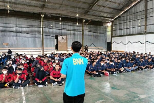 Informasi dan Edukasi P4GN kepada siswa/i dan guru SMK An-Nahl Cibeber dalam rangka mewujudkan Sekolah Bersih Narkoba di Kabupaten Cianjur