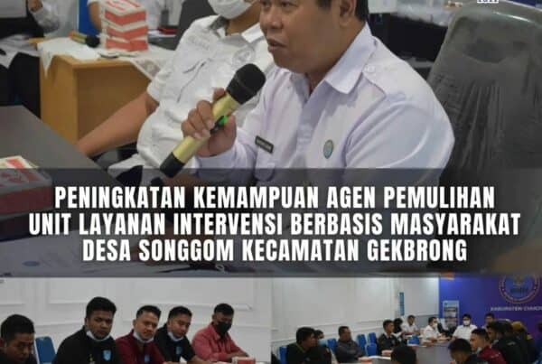 BNNK CIANJUR MELAKSANAKAN PENINGKATAN KEMAMPUAN AGEN PEMULIHAN