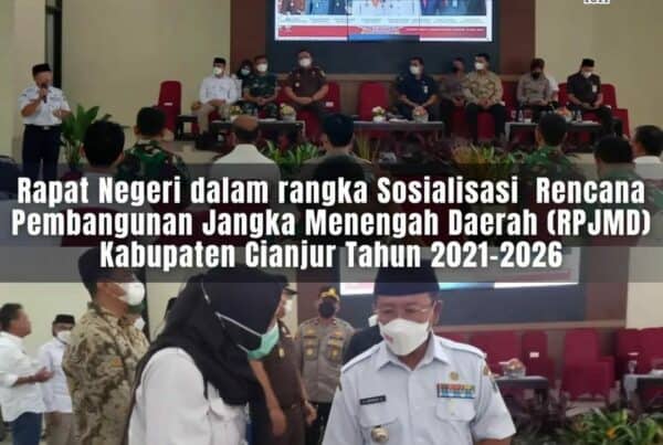 BNNK CIANJUR MENGHADIRI UNDANGAN RAPAT PEMBAHASAN RPJMD KABUPATEN CIANJUR