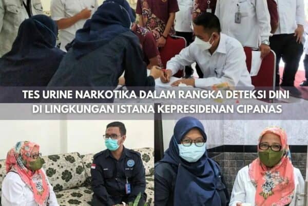 PENYELENGGARAAN KEGIATAN TEST URINE DI LINGKUNGAN ISTANA KEPRESIDENAN CIPANAS