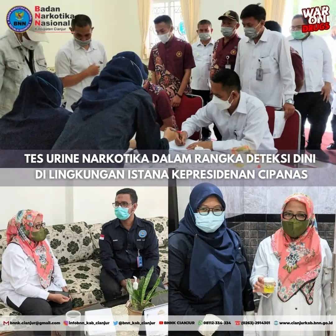 PENYELENGGARAAN KEGIATAN TEST URINE DI LINGKUNGAN ISTANA KEPRESIDENAN CIPANAS PENYELENGGARAAN KEGIATAN TEST URINE DI LINGKUNGAN ISTANA KEPRESIDENAN CIPANAS