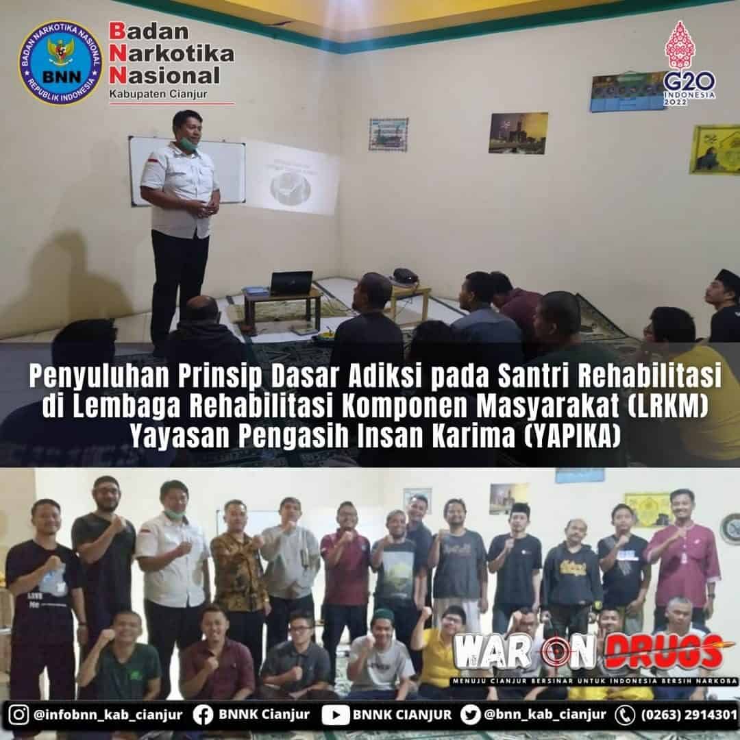 EDUKASI TERHADAP SANTRI LRKM YAYASAN PENGASIH INSAN KARIMA EDUKASI TERHADAP SANTRI LRKM YAYASAN PENGASIH INSAN KARIMA
