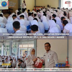 INFORMASI DAN EDUKASI P4GN KEPADA PELAJAR SMAN 1 MANDE INFORMASI DAN EDUKASI P4GN KEPADA PELAJAR SMAN 1 MANDE
