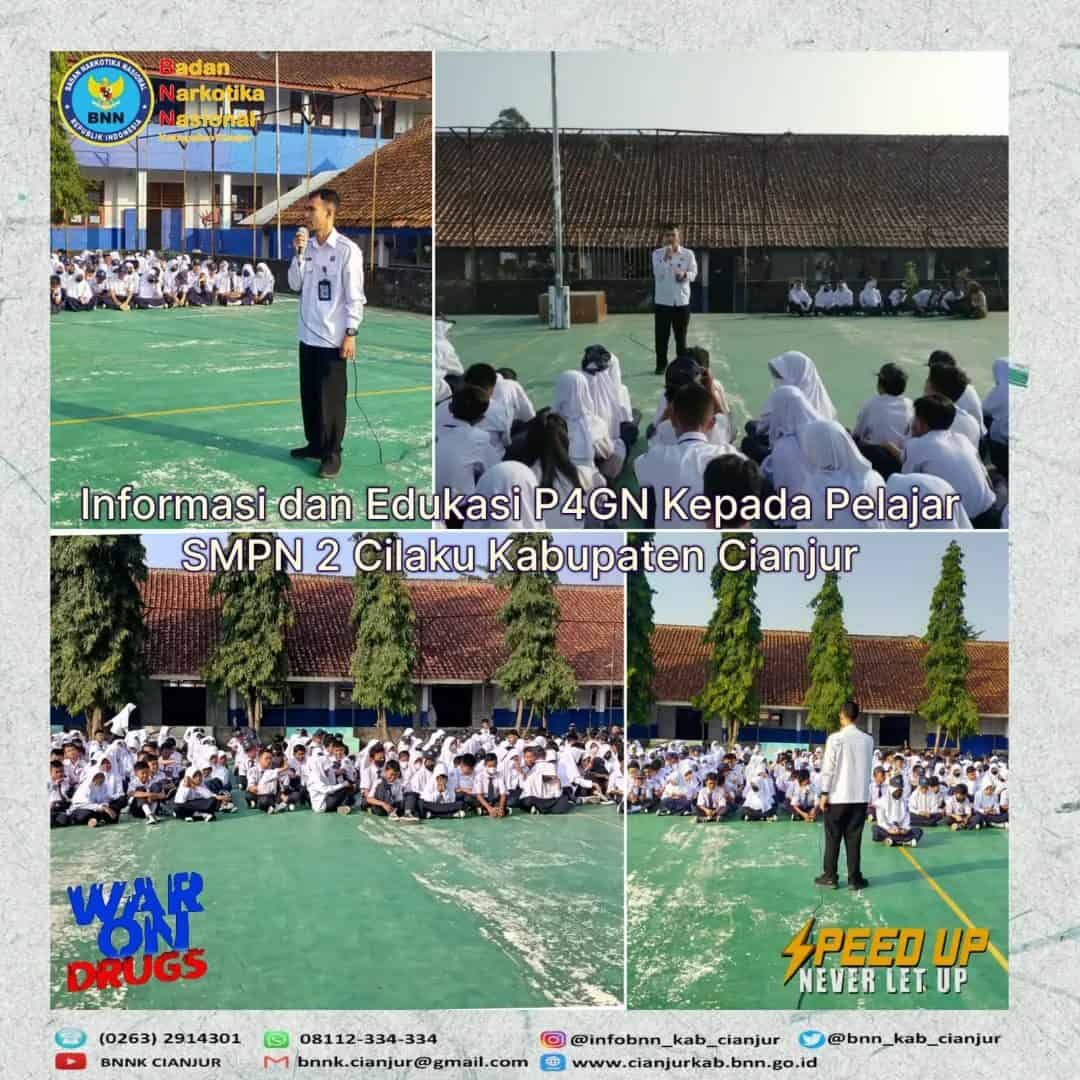 INFORMASI DAN EDUKASI P4GN KEPADA PELAJAR SMPN 2 CILAKU INFORMASI DAN EDUKASI P4GN KEPADA PELAJAR SMPN 2 CILAKU