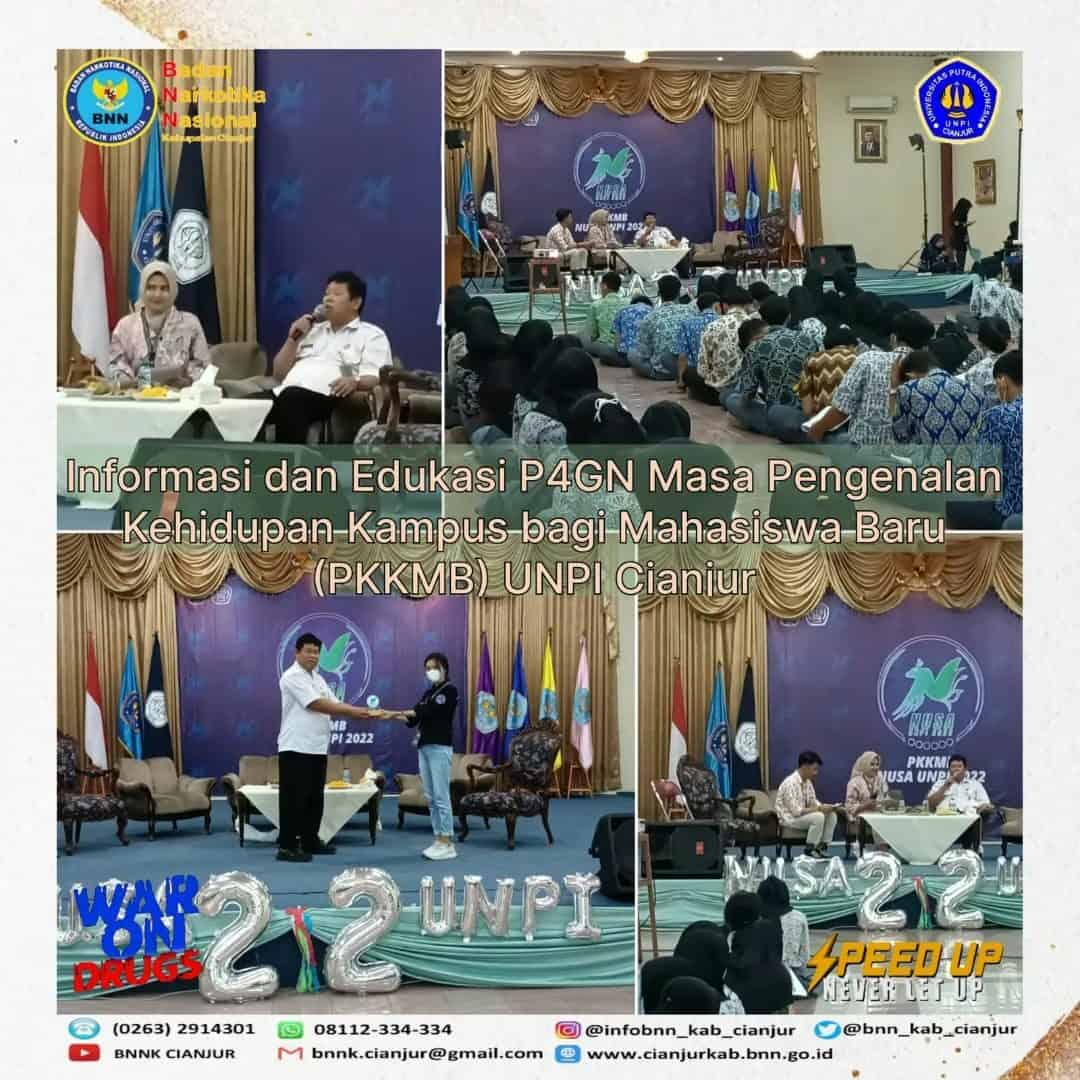 INFORMASI DAN EDUKASI P4GN PADA KEGIATAN PKKMB DI UNPI CIANJUR Konsep Otomatis