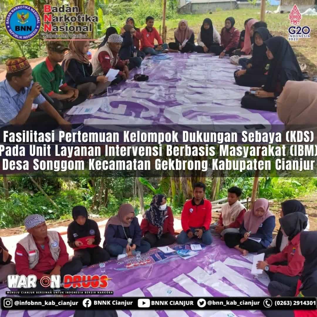 FASILITASI PERTEMUAN KELOMPOK DUKUNGAN SEBAYA (KDS) PADA UNIT LAYANAN IBM DESA SONGGOM KECAMATAN GEKBRONG FASILITASI PERTEMUAN KELOMPOK DUKUNGAN SEBAYA (KDS) PADA UNIT LAYANAN IBM DESA SONGGOM KECAMATAN GEKBRONG