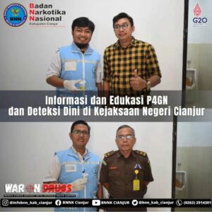 INFORMADI DAN EDUKASI P4GN SERTA DETEKSI DINI KEPADA PEGAWAI DI KEJAKSAAN NEGERI CIANJUR