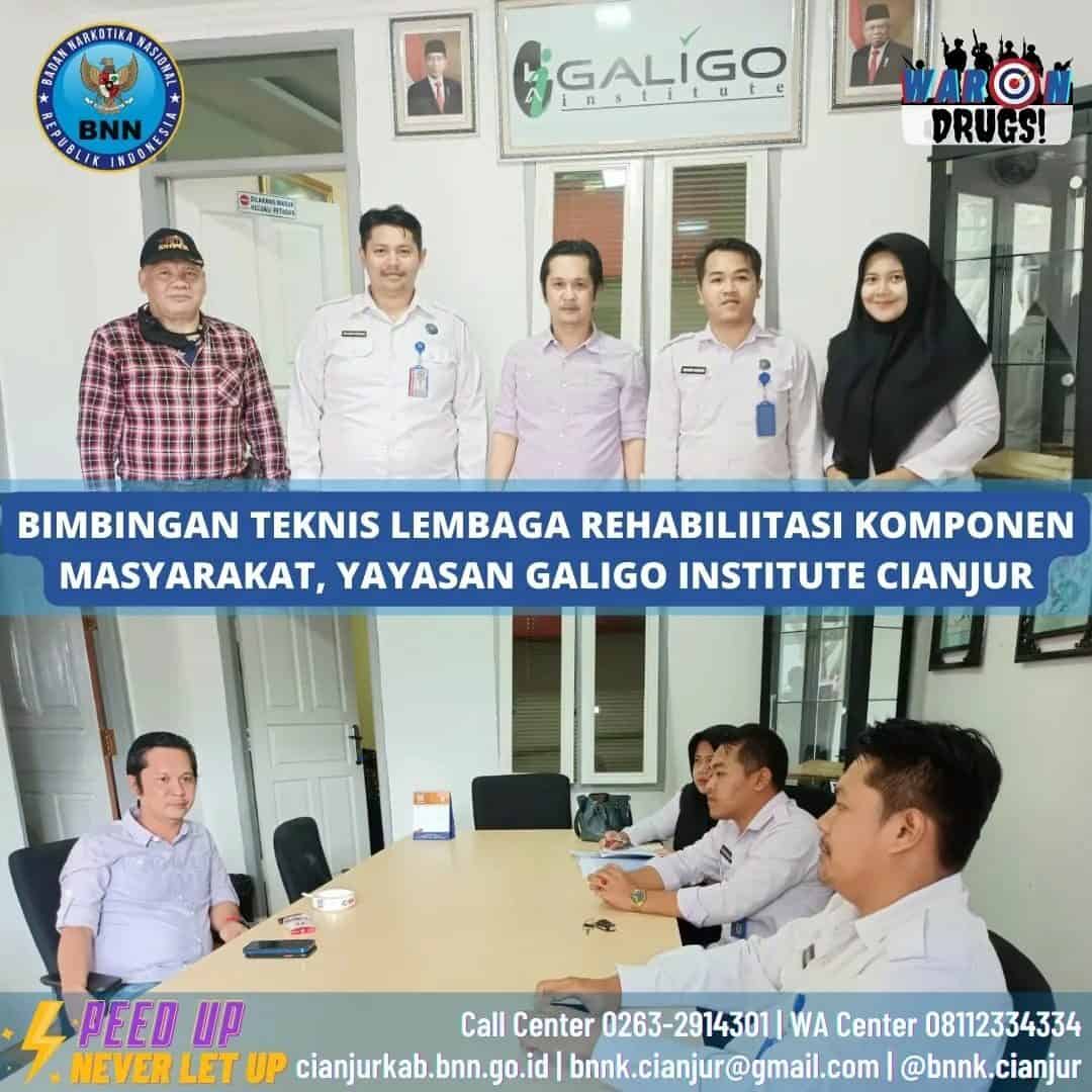 BIMBINGAN TEKNIS LEMBAGA REHABILITASI KOMPONEN MASYARAKAT YAYASAN GALIGO INSTITUTE