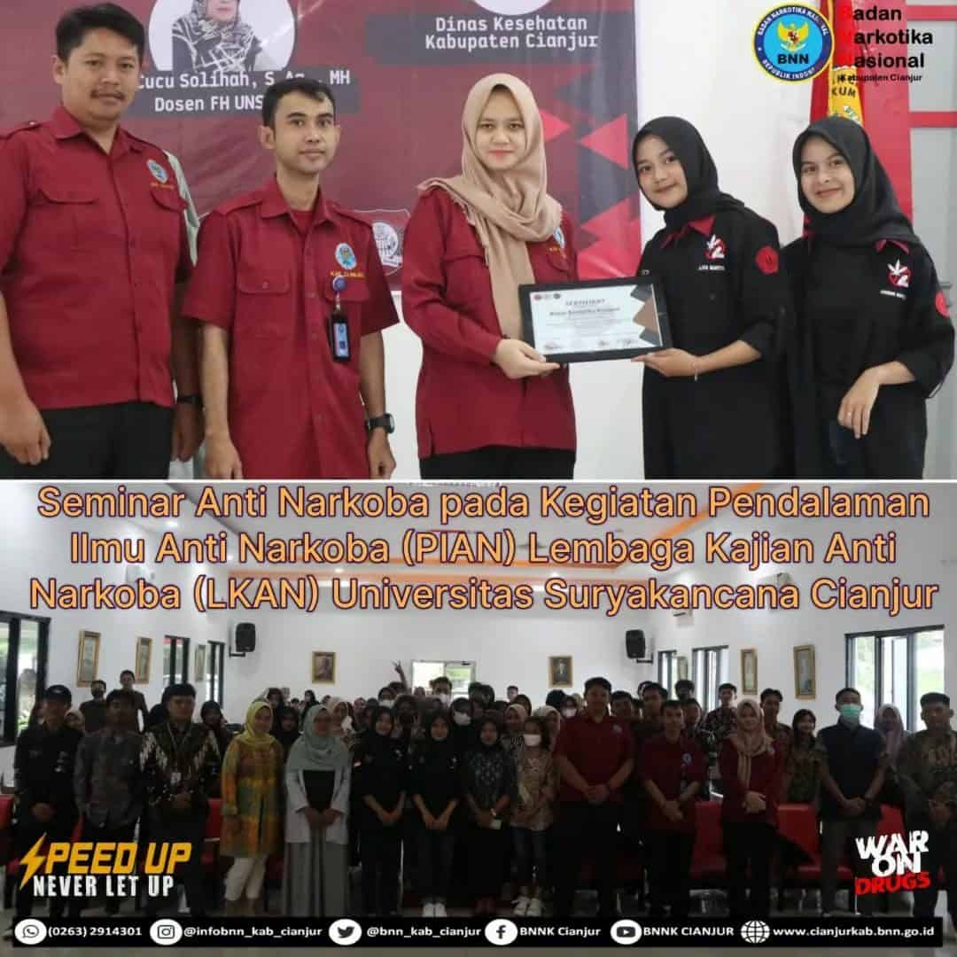SEMINAR ANTI NARKOBA PADA KEGIATAN PIAN OLEH LKAN UNIVERSITAS SURYAKANCANA CIANJUR Konsep Otomatis