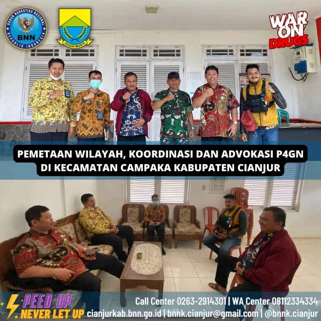 PEMETAAN WILAYAH, KOORDINASI DAN ADVOKASI P4GN DI KECAMATAN CAMPAKA PEMETAAN WILAYAH, KOORDINASI DAN ADVOKASI P4GN DI KECAMATAN CAMPAKA