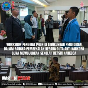 WORKSHOP PENGGIAT P4GN DI LINGKUNGAN PENDIDIKAN