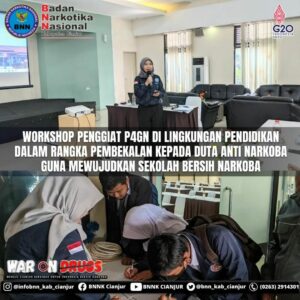 WORKSHOP PENGGIAT P4GN DI LINGKUNGAN PENDIDIKAN