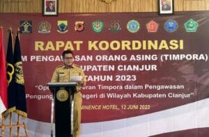 Sinergi TIMPORA dan BNN Kabupaten Cianjur Tingkatkan Pengawasan Orang Asing