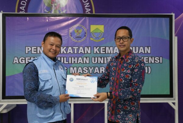BNNK CIANJUR TINGKATKAN KETRAMPILAN AGEN PEMULIHAN DESA CIPANAS DAN DESA CIPETIR