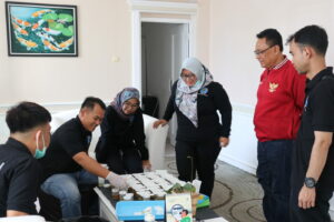 BNN KABUPATEN CIANJUR LAKUKAN TES URINE UNTUK CALON PASKIBRAKA: LANGKAH PREVENTIF UNTUK MASA DEPAN BERSIH NARKOBA