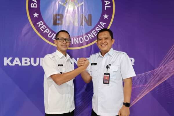 SINERGITAS MEWUJUDKAN LAPAS BERSINAR, KEPALA LAPAS KELAS IIB CIANJUR BERKUNJUNG KE BNN KABUPATEN CIANJUR